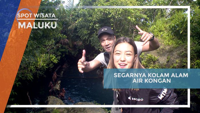 Menyegarkan Diri di Kolam Air Kongan, Maluku