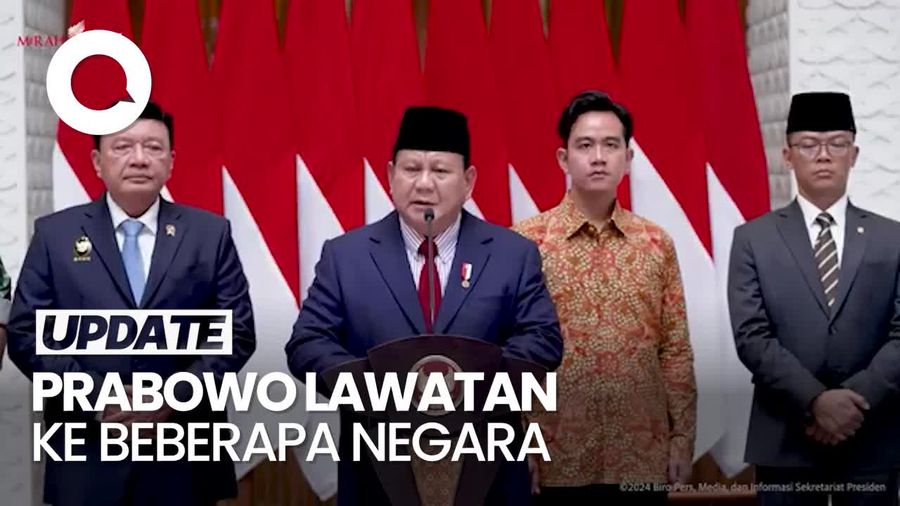 Video: Prabowo Instruksikan Gibran Pegang Pemerintahan Selama Lawatan ke LN