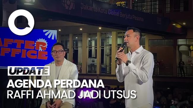 Video Raffi Undang RK di Agenda Utusan Khusus Presiden: Ini Bukan Kampanye