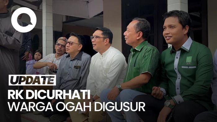 Video RK Dengar Curhat Warga Ogah Digusur: Saya Akan Lobi ATR/BPN