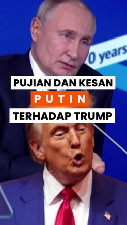 Video Putin Puji Trump Seorang Pemberani, Kerap Diintimidasi saat Menjabat