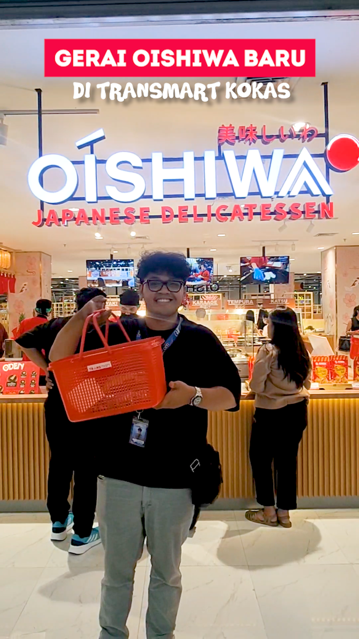 Video: Cobain Ramen-Sushi di Grand Opening Oishiwa Transmart Kokas