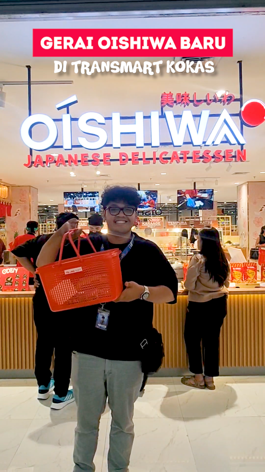 Video: Cobain Ramen-Sushi di Grand Opening Oishiwa Transmart Kokas