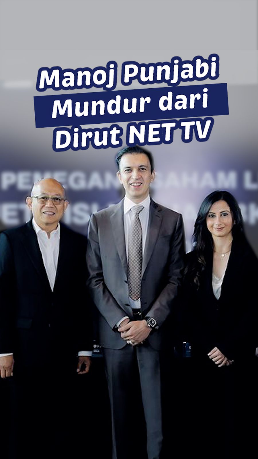 Video: Manoj Punjabi Mundur dari Dirut NET TV Seusai Menjabat Sebulan