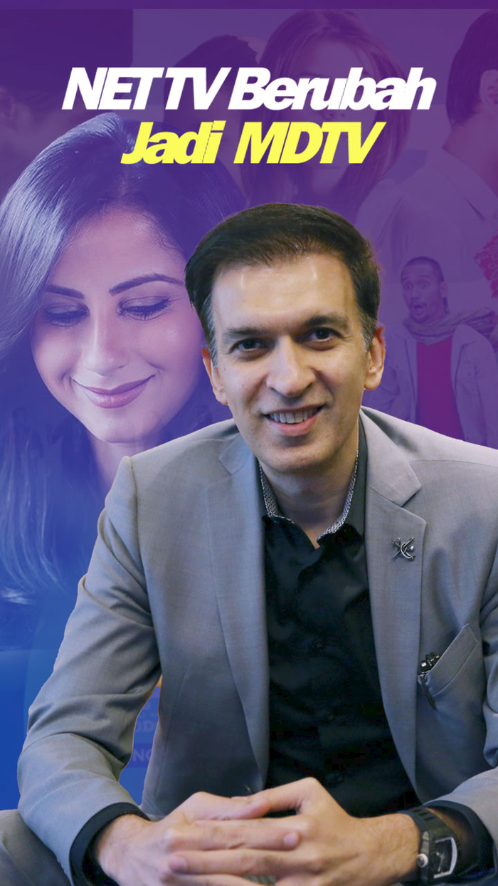 Video: Manoj Punjabi Umumkan Perubahan Nama NET TV jadi MDTV