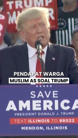 Video: Pro-Kontra Warga Muslim AS soal Terpilihnya Donald Trump