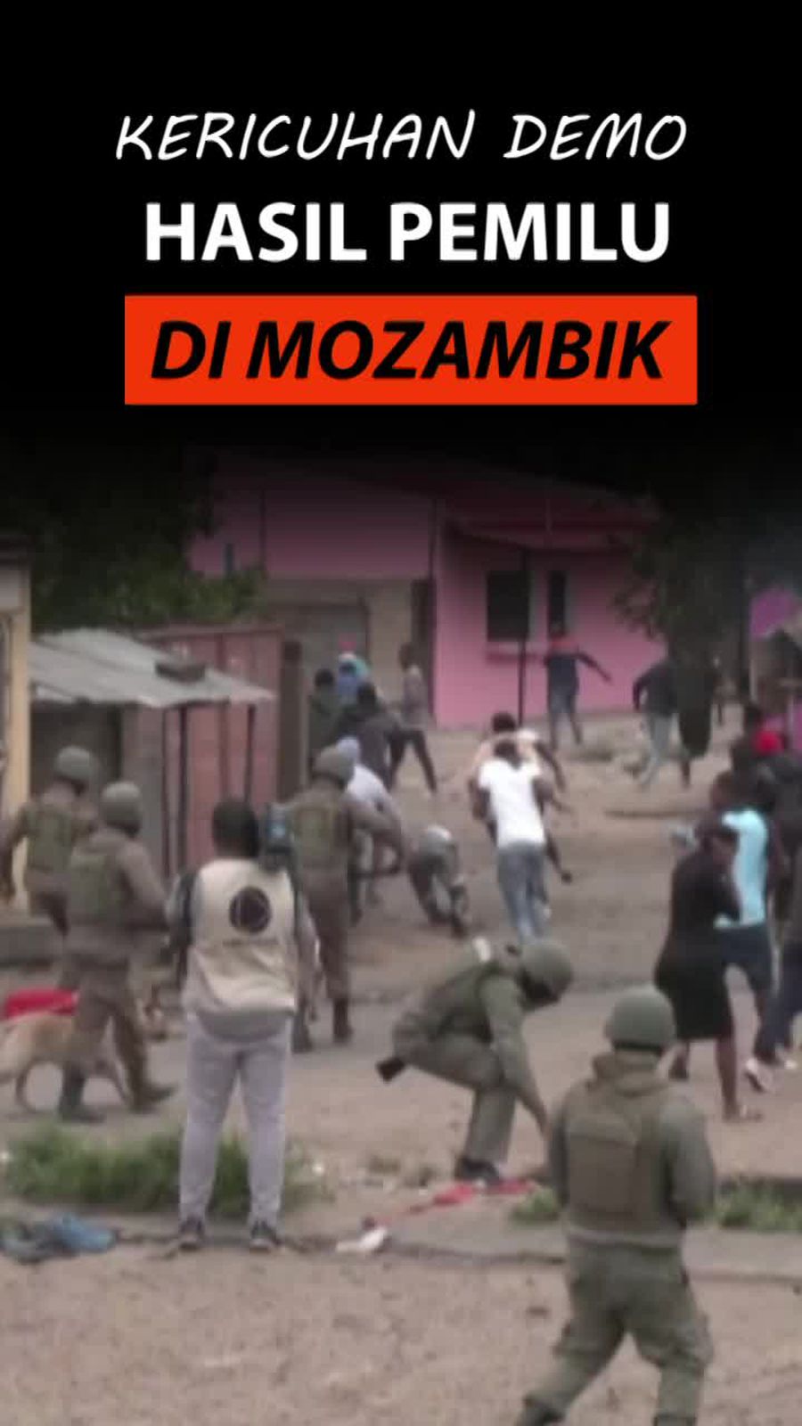  Video: Demo Tolak Hasil Pemilu di Mozambik Ricuh, 18 Orang Tewas