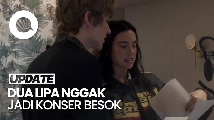 Video: Dua Lipa Batal Konser di Jakarta Besok
