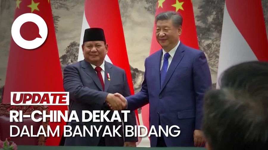 Video Sebut China Kekuatan Besar, Prabowo: RI-Tiongkok Dekat dalam Banyak Bidang