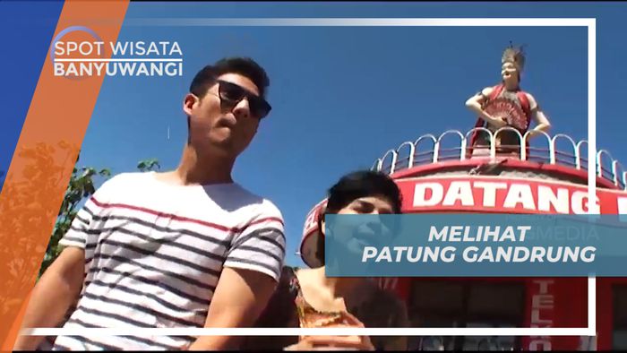 Melihat Patung Gandrung yang Ikonik di Pantai Watudodol, Banyuwangi