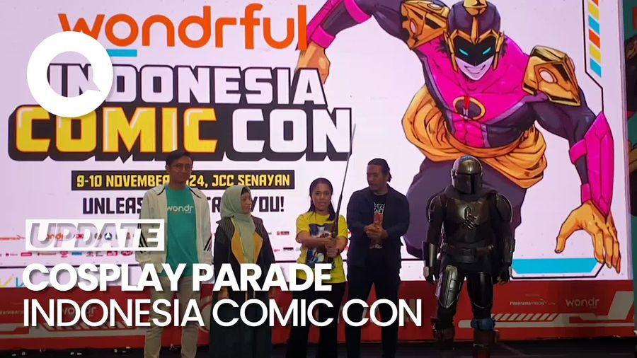 Video: Indonesia Comic Con Resmi Dibuka, Tampilkan Cosplay Parade