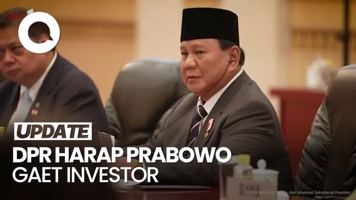 Video: Wakil Ketua DPR Harap Prabowo Gaet Investor dari Kunker di Luar Negeri