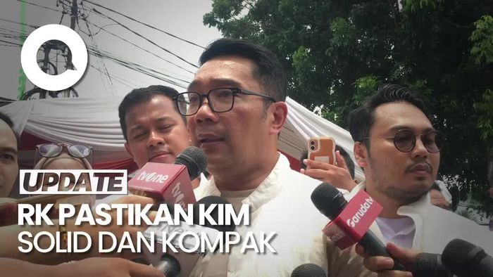 Video: RK Bersaksi KIM Masih Solid dan Kompak, Yakin Menang 1 Putaran