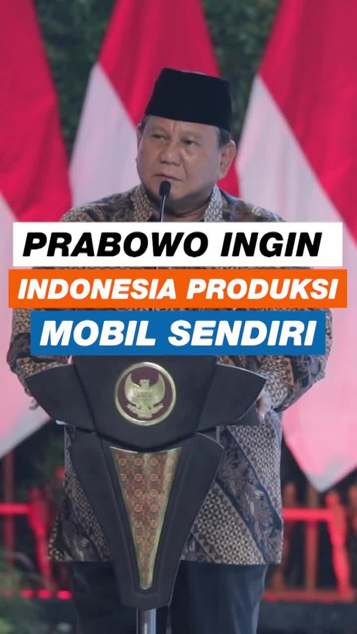 Video: Pernyataan Prabowo Tak Terima RI Belum Bisa Bikin Mobil hingga Komputer