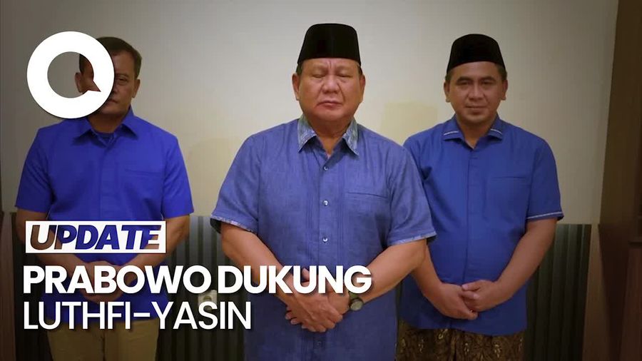 Video Prabowo: Saya Percaya Luthfi-Yasin Tokoh yang Tepat untuk Jateng