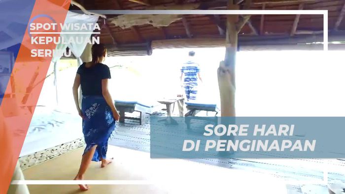 Bersantai di Penginapan dengan Pemandangan Laut Pulau Macan