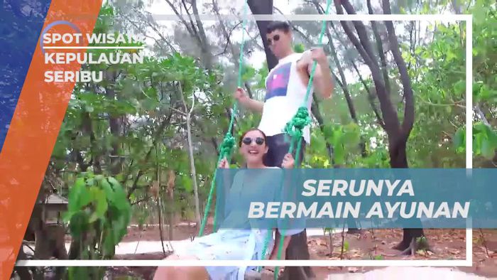 Bermain Ayunan di Tengah Asrinya Pulau Macan, Kepulauan Seribu