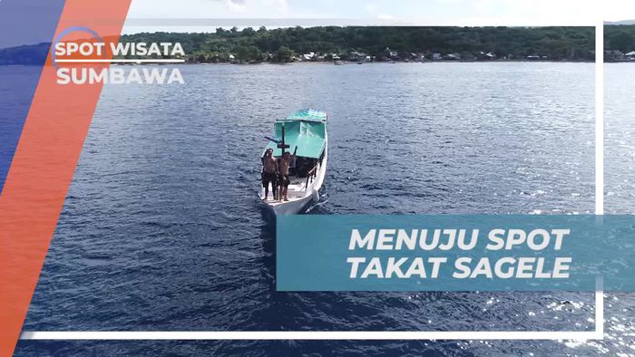 Perjalanan Menuju Spot Diving Takat Sagele, Pulau Moyo, Sumbawa
