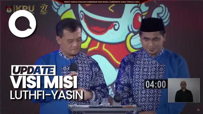 Video: Luthfi-Yasin Ingin Lanjutkan Prestasi Ganjar hingga Jokowi