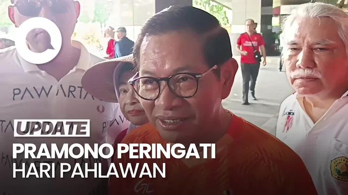 Video: Peringati Hari Pahlawan, Pramono Jalan Sehat Bareng Komunitas Jatim