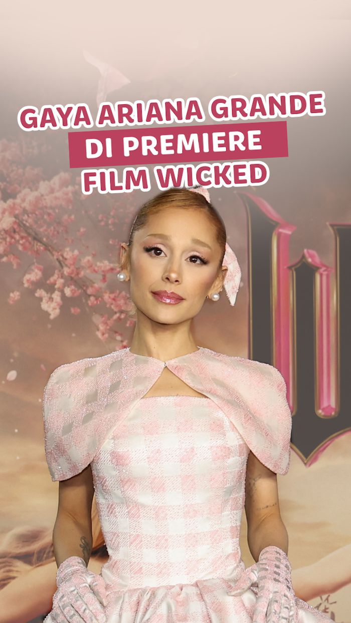 Video: Manisnya Gaya Ariana Grande di Premiere Film Wicked Los Angeles