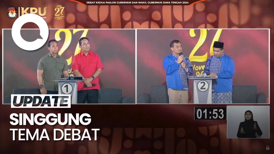 Video: Luthfi Ungkit UMR Jateng, Andika Singgung soal Tema Debat