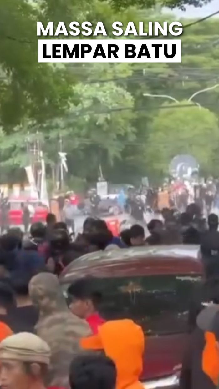 Video Massa Pendukung Paslon Pilgub Sulsel Terlibat Bentrok