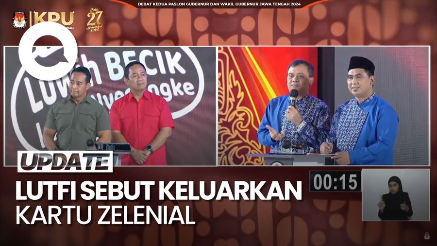 Video: Tanggapi Andika soal Ekonomi Kreatif, Ahmad Luthfi Siapkan Kartu Zelenial
