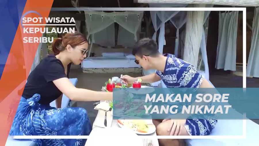 Bersantap Ikan Rica-Rica Sore di Pulau Macan, Kepulauan Seribu