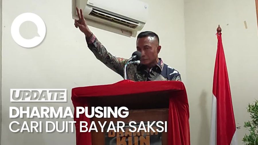 Video: Cerita Dharma Pongrekun Dibuat Pusing Cari Dana Bayar Saksi