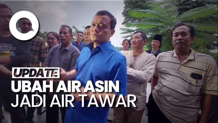 Video: Luthfi Ingin Ubah Air Asin Jadi Air Tawar, Ungkit Karya Undip