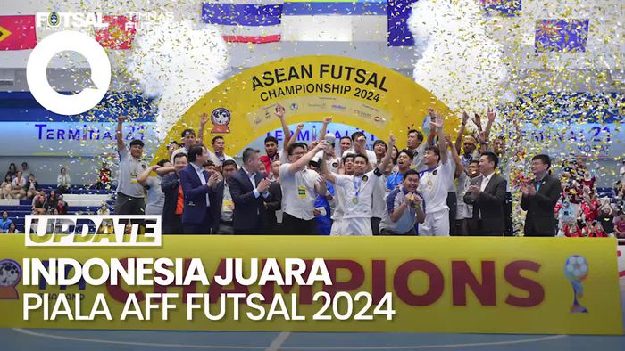 Video Momen-momen Indonesia Juara Piala AFF Futsal 2024 Usai Sungkurkan Vietnam