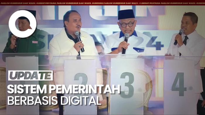 Video: Adu Gagasan 4 Cagub Jabar soal Sistem Pemerintahan Berbasis Elektronik