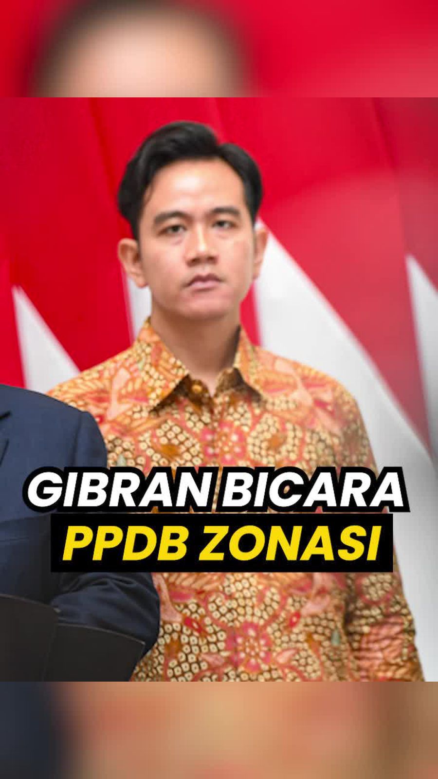 Video Gibran soal PPDB Zonasi: Belum Bisa Diterapkan di Semua Wilayah
