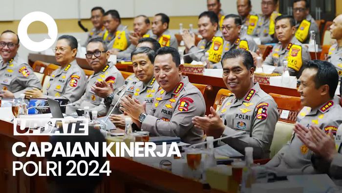Video: Kapolri Paparkan Capaian Kinerja Polri 2024 di Rapat DPR