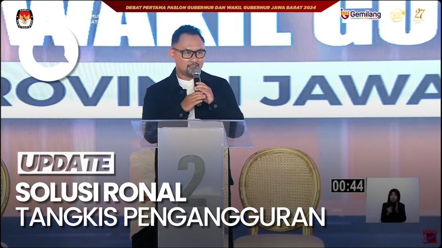 Video: Cara Ronal Tangkis Pengangguran di Jabar dengan SEBLAK