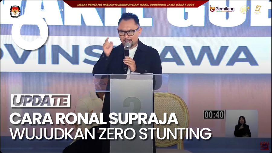 Video Ronal Surapradja Janji Beri Subsidi Rp 1 Juta/Bulan buat Bumil