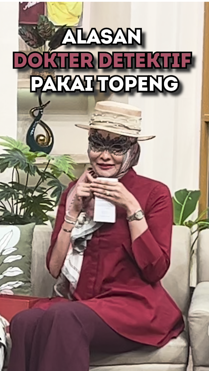 Video: Terungkap Alasan Dokter Detektif Pakai Topeng saat Ngonten