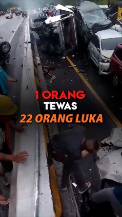 Video Jumlah Korban Kecelakaan di Cipularang: 1 Orang Tewas, 22 Orang Luka