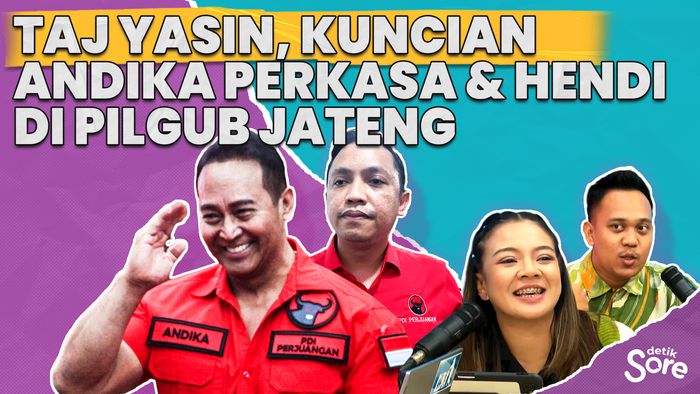 Taj Yasin, Kuncian Andika Perkasa & Hendi di Pilgub Jateng