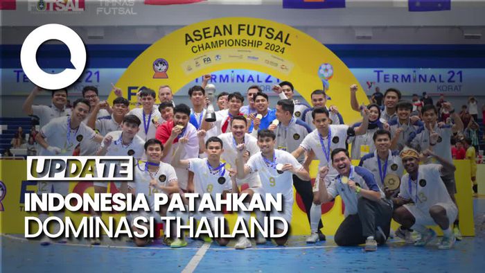 Video Daftar Juara Piala AFF Futsal: Thailand 16, Indonesia 2