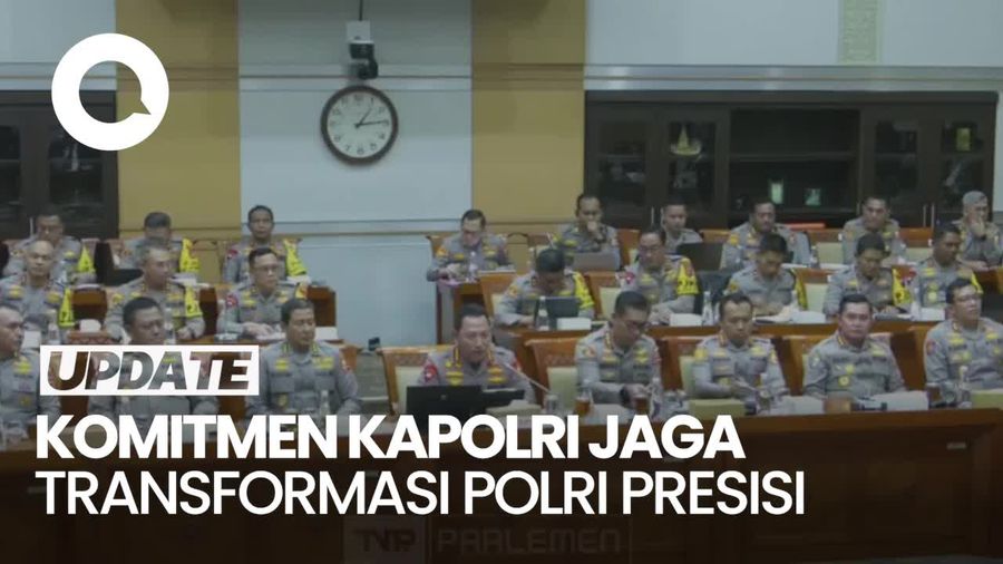 Video: Kapolri Tegaskan Komitmen Jaga Transformasi Polri Presisi