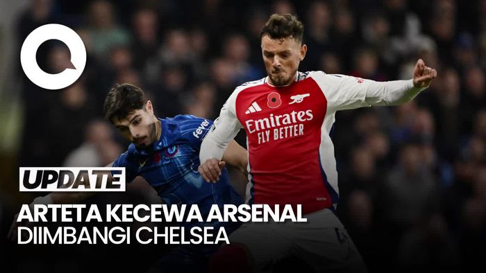Video Arsenal Imbang Lawan Chelsea, Arteta: Harusnya Kami Menang