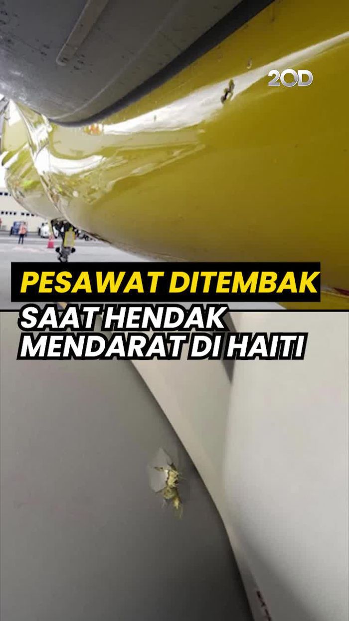 Video: Ngeri! Maskapai AS Ditembaki saat Hendak Mendarat di Haiti