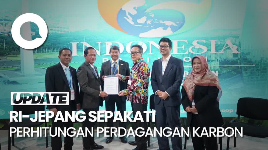 Video RI-Jepang Sepakati Perhitungan Perdagangan Karbon di COP 29