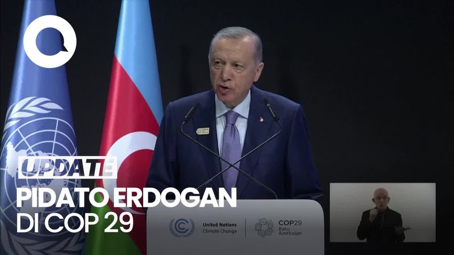 Video: Erdogan Sebut Israel Biang Kerok Kerusakan Lingkungan di Gaza