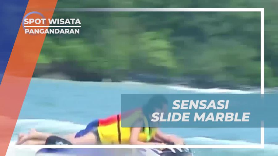 Tantangan Seru di Slide Marble, Pantai Pangandaran