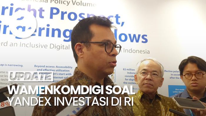 Video: Kata Wamenkomdigi soal Yandex Ingin Investasi ke Indonesia