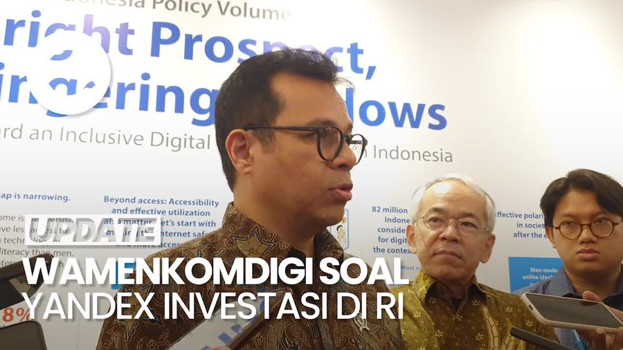 Video: Kata Wamenkomdigi soal Yandex Ingin Investasi ke Indonesia