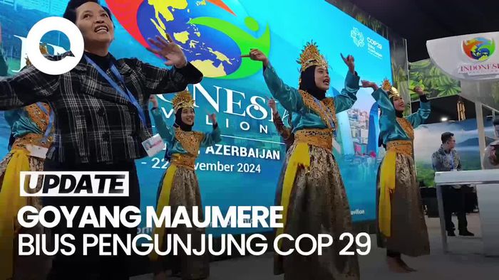 Video Tarian Maumere di COP 29 Bikin Pengunjung Ikut Goyang
